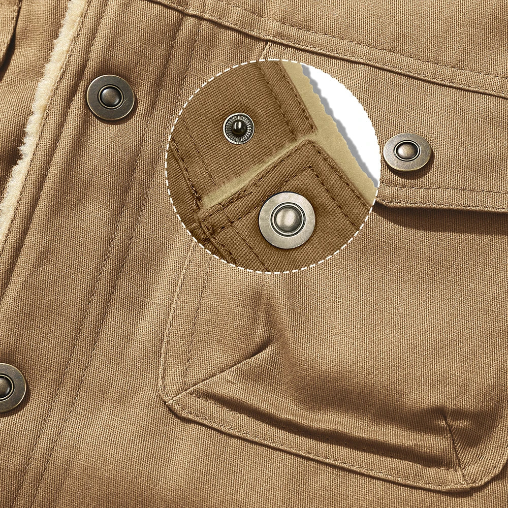 Signature Tunica Men's Faux Shearling Lined Parka Warm Winter Coat 1