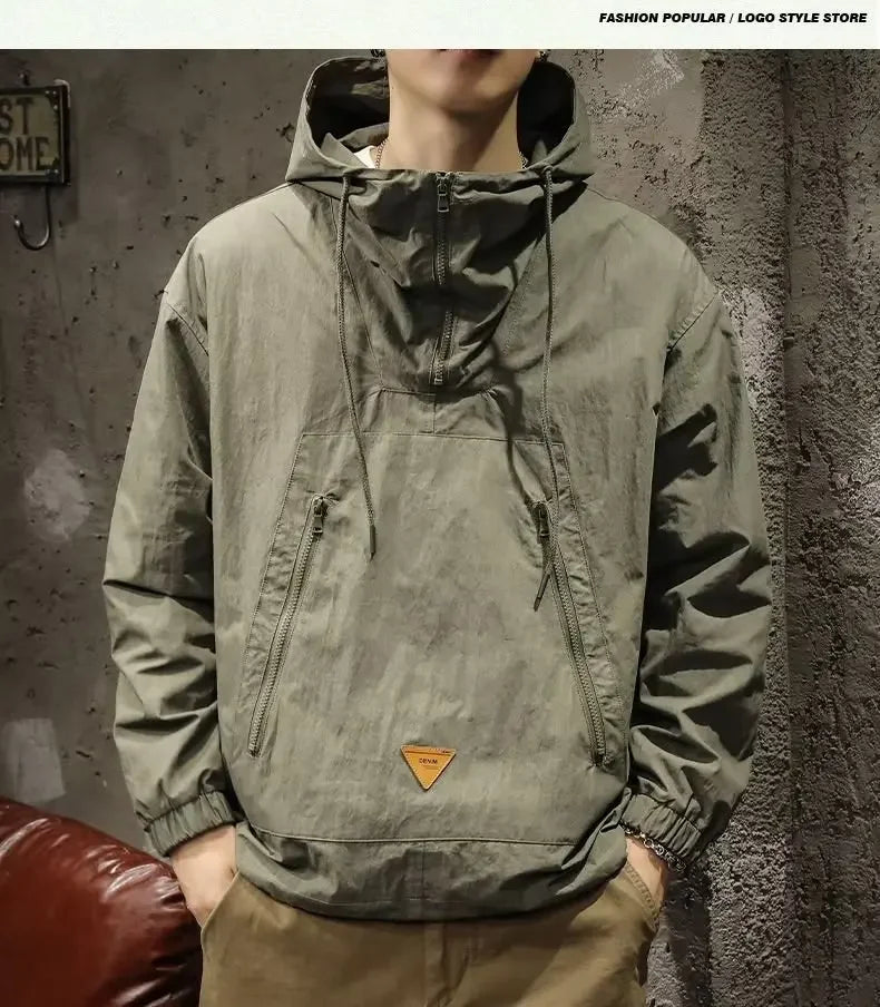 Signature_Tunica_Men_s_Style_Half-Zip_Hooded_Outdoor_Workwear_buy_Jacket_in_pune