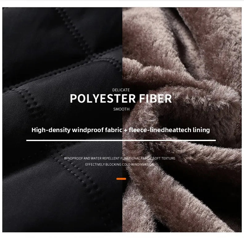 Signature Tunica Men's Thick Warm Parker Checkered Cotton Jacket 2