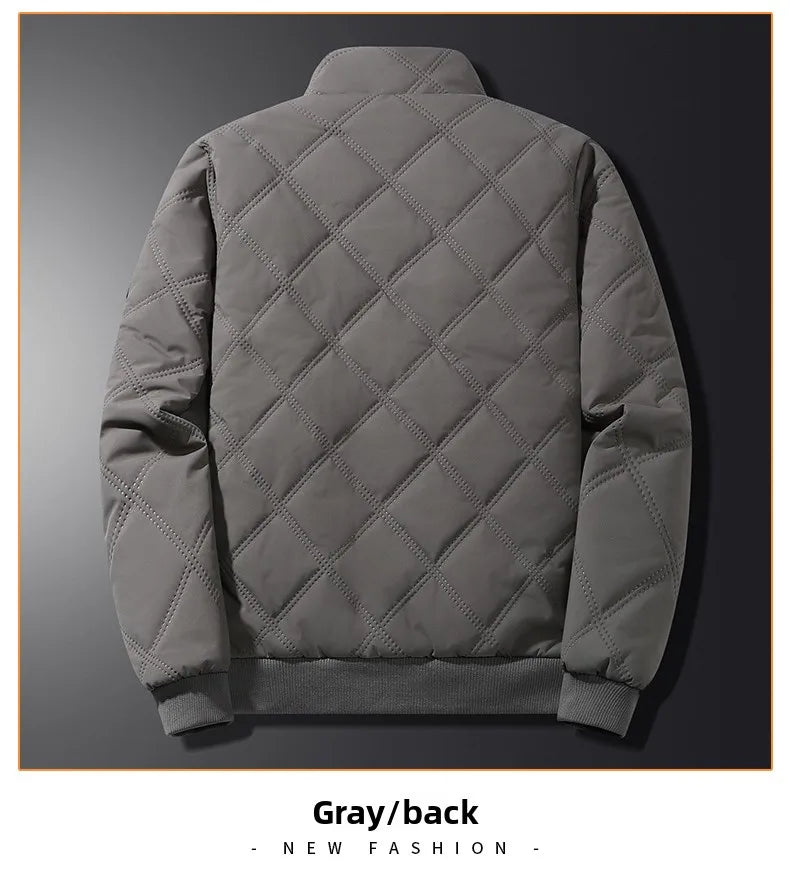 Signature Tunica Men's Thick Warm Parker Checkered Cotton Jacket in Jammu n