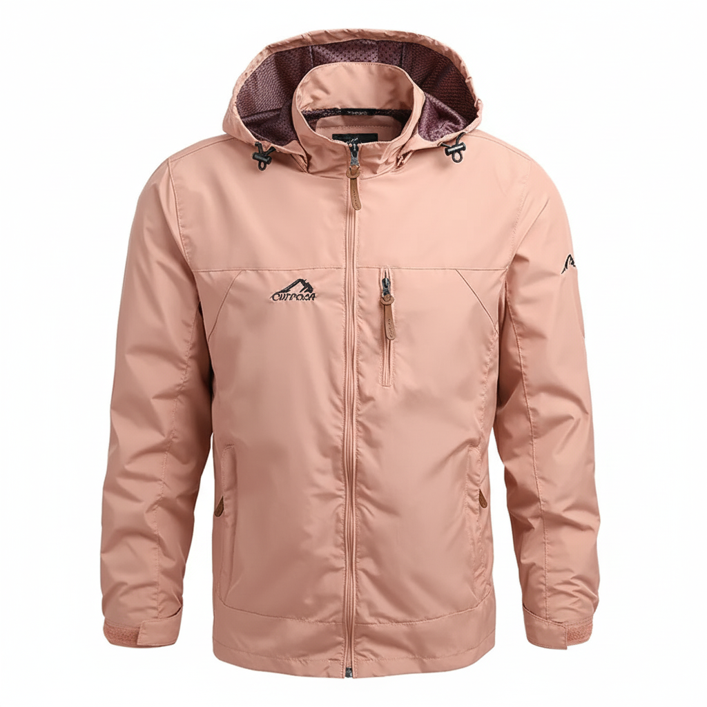 Signature Tunica Men's Thin Tactical Waterproof Hooded Field pink Jacket