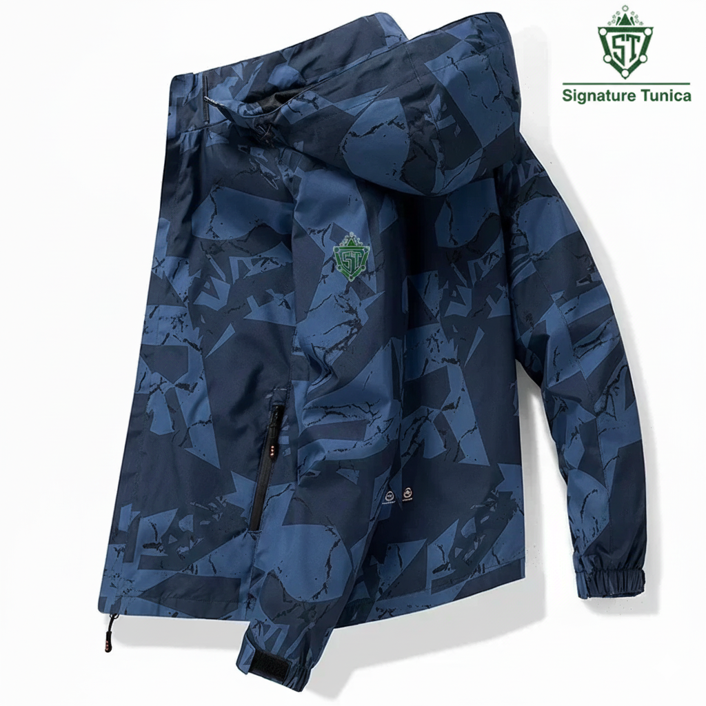Signature Tunica Men's Waterproof Fashion Loose Fit Camo Workwear Jacket