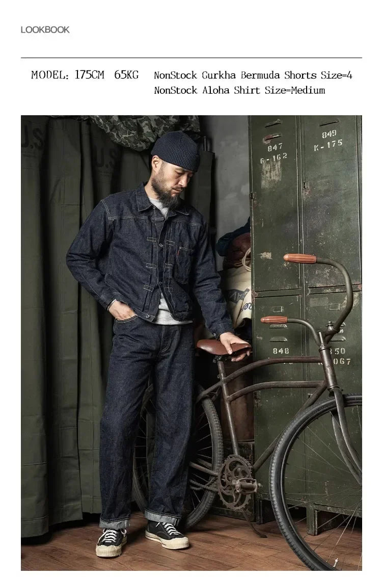 Signature Tunica Winter Men's Raw Selvedge Denim Jacket in Banglore trendzz